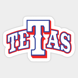TETAS Sticker